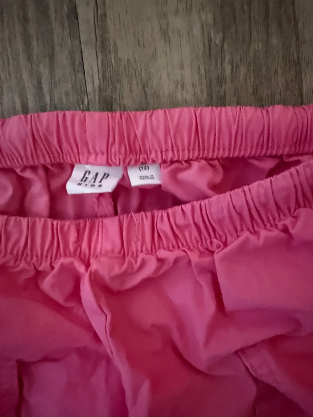 GAP Kids Hot Pink Cargo Jogger Pants